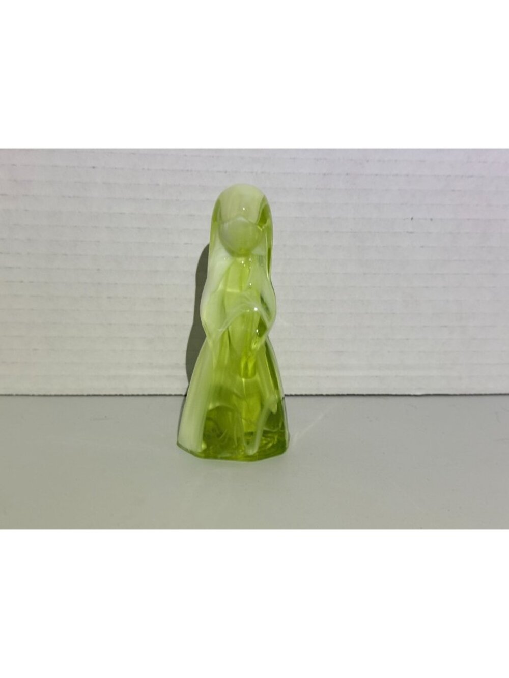 Mosser Glass Jenny Doll Vi Hunter Uranium Vaseline